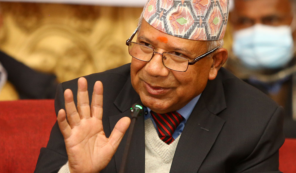 आगामी निर्वाचनमा ओलीको दक्षिणपन्थी गठबन्धनलाई धुलो चटाउँछौं : अध्यक्ष नेपाल