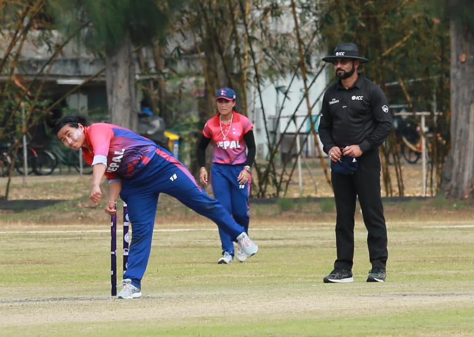 आइसीसी महिला टी-२० विश्वकप एसिया छनोट खेल : नेपाल हङकङसँग पराजित