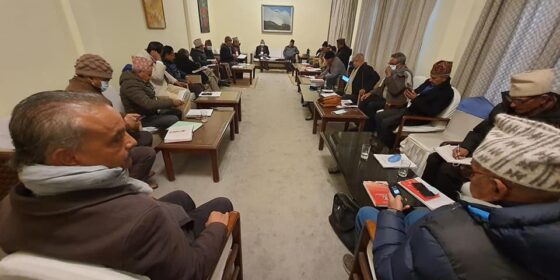 माओवादी स्थायी समिति बैठक सुरु