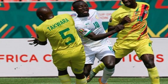 अफ्रीका कप अफ नेसन्समा सेनेगलका लागि मानेले गोल हाने