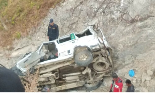 पाल्पामा जिप दुर्घटना : तीन जनाको मृत्यु, ११ घाइते