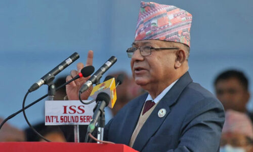 कम्युनिष्ट आदर्शलाई अवलम्बन गर्नुपर्छ : अध्यक्ष नेपाल