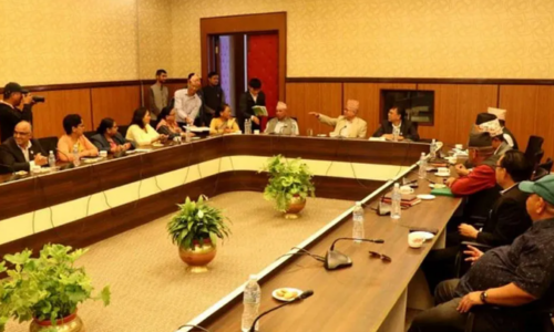 नेकपा (एकीकृत समाजवादी) संसदीय दलको बैठक  जारी