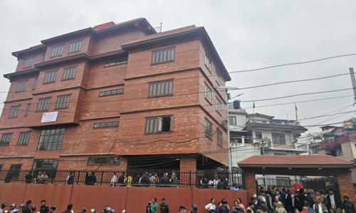 काठमाडौँ महानगरपालिका–१६ को नवनिर्मित भवन उद्घाटन
